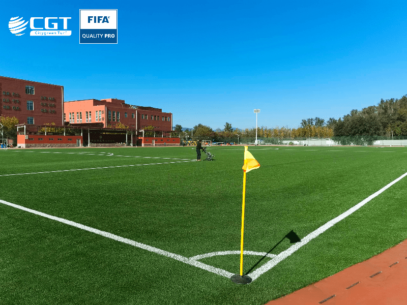 Césped sintético para campo de fútbol