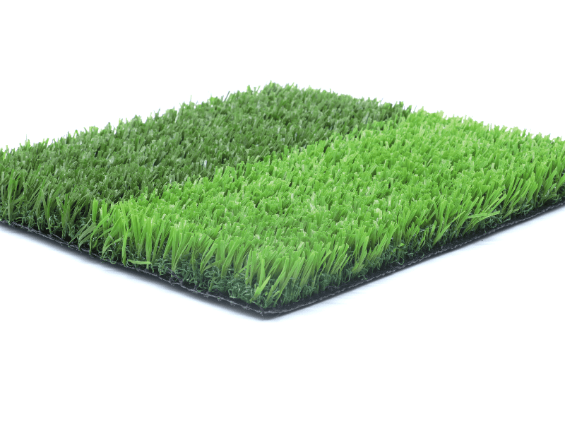 Non-infill tennis court synthetic grass surface