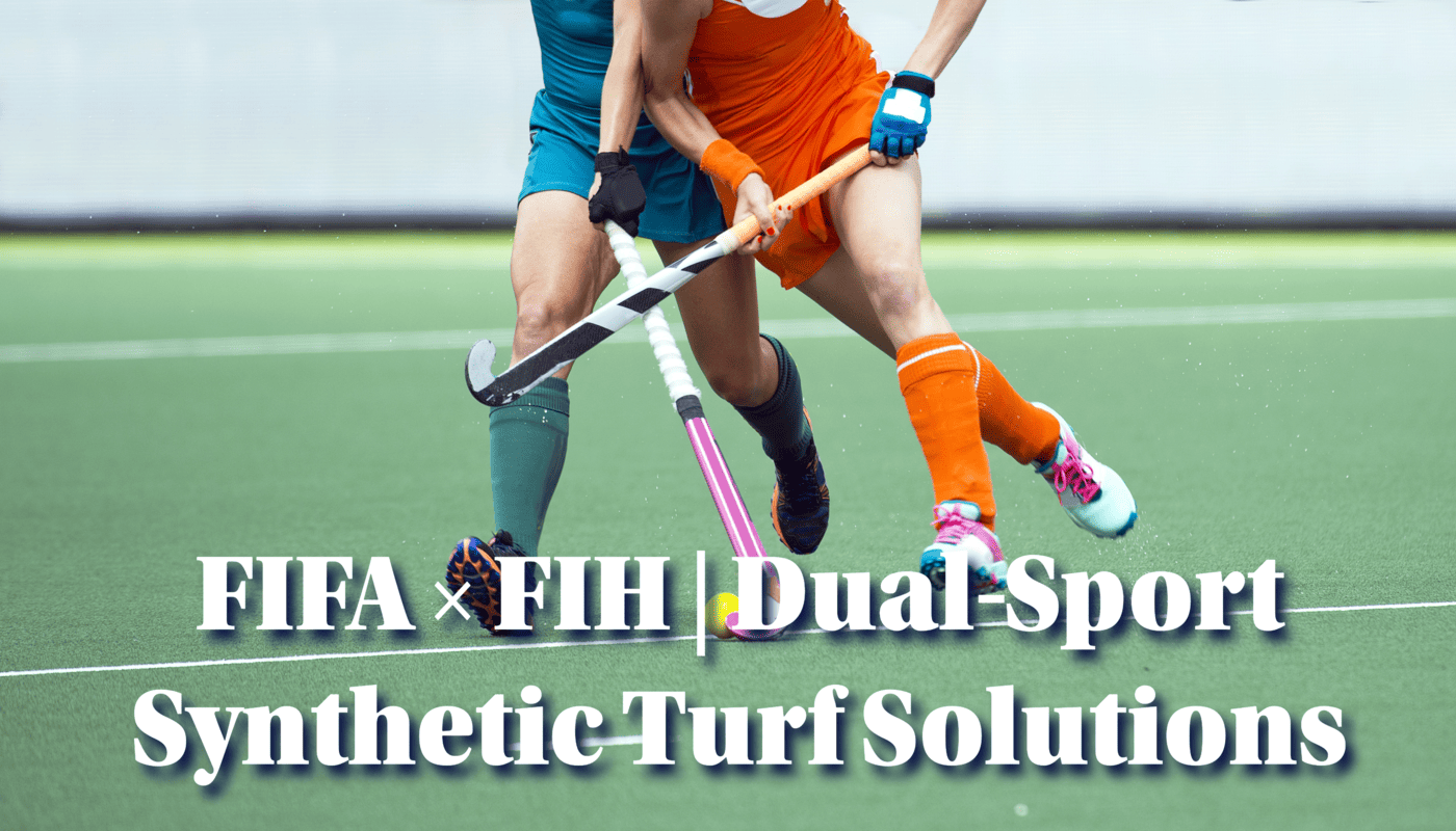 La FIFA y la FIH lanzan directrices para césped sintético de doble deporte que revolucionarán el deporte base mundial